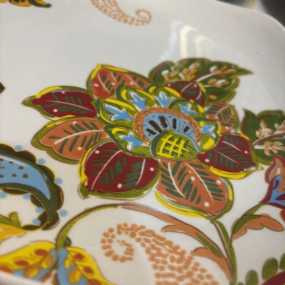Better Homes & Gardens Floral Dinner Plates - Stoneware, Multicolor